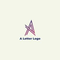 modern und Brief Logo Design kostenlos Vektor