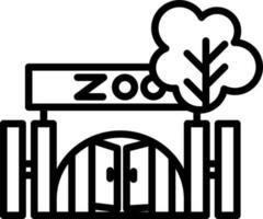 Zoo-Vektor-Icon-Design vektor