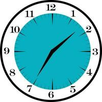 schwarz Uhr isoliert auf Weiß Mauer Uhr isoliert auf Weiß Vektor Zeit und Uhr icon.clocks Symbol Sammlung Design. analog Uhr Symbol Symbol .Kreis Pfeil Symbol.Vektor Illustration.