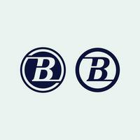 b font ikon och brev b logotyp vektor. b logotyp symbol ikon design mall. vektor