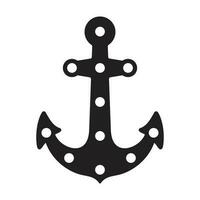 Anker Vektor Symbol Logo Boot nautisch Pirat maritim Helm Illustration Symbol Grafik Design Clip Art