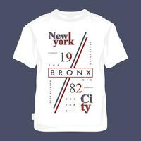 das Bronx Neu York Stadt städtisch Straße, Grafik Design, Typografie Vektor Illustration, modern Stil, zum drucken t Hemd