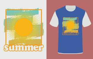 Sommer- Vektor Grafik Design, zum Drucke, Vektor Illustration.