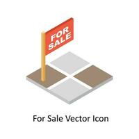 för försäljning isometrisk vektor ikon. eps 10