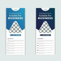 corporate business modern roll up stativ banner design med vektor kreativa x stativ mall