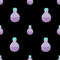 flaskor sömlös mönster vektor