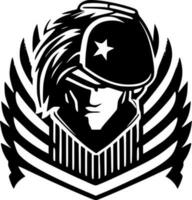 Militär- - - hoch Qualität Vektor Logo - - Vektor Illustration Ideal zum T-Shirt Grafik