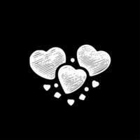 Süßigkeiten Herzen - - hoch Qualität Vektor Logo - - Vektor Illustration Ideal zum T-Shirt Grafik