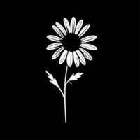 daisy - minimalistisk och platt logotyp - vektor illustration