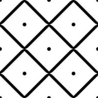 sömlös geometrisk mönster minimalism modern stil svart linje Färg och vit bakgrund. vektor