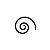 Schnecke Logo Tier Natur Symbol entwerfen Symbol vektor