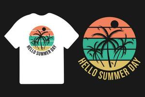 Sommer- T-Shirt Design, Sommer- Paradies, Sommer- Strand Ferien T-Shirts, Sommer- Surfen T-Shirt Vektor Design, Sommer- T-Shirt Vektor.