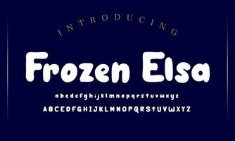 spielerisch Stil Schriftart Design, kindisch Alphabet Briefe und Zahlen Vektor Illustration