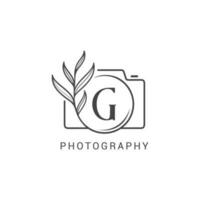 modern ästhetisch Vektor Fotografie Logo