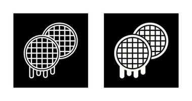 Waffel-Vektor-Symbol vektor