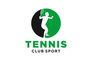 Vektor Initialen Brief Ö mit Tennis kreativ geometrisch modern Logo Design.