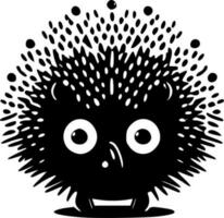 Igel, minimalistisch und einfach Silhouette - - Vektor Illustration