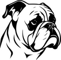bulldogg - hög kvalitet vektor logotyp - vektor illustration idealisk för t-shirt grafisk