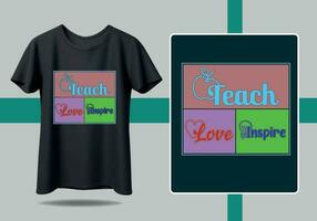 Lehrer lehren inspirieren vektor