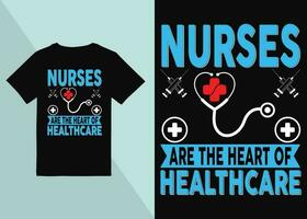 Krankenschwester t Hemd Vektoren und Abbildungen