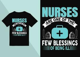 Krankenschwester t Hemd Vektoren und Abbildungen