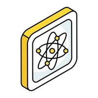 webab Symbol Design von Wissenschaft vektor