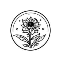 Lotus Logo Design ist ein Symbol von Reinheit und Aufklärung, perfekt zum Marken suchen zu Vitrine ihr spirituell oder Wellness Fokus vektor