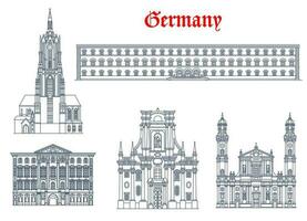 Deutschland, München die Architektur, Gebäude, Sehenswürdigkeiten vektor