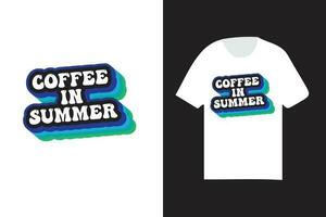 kaffe t skjorta design, kaffe t skjorta graffiti design, graffiti t skjorta mall vektor