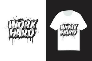 Graffiti t Hemd Design, Grafik t Hemd Vorlage, Typografie t Hemd Design vektor