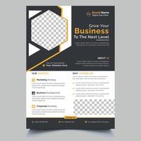 Corporate Business Flyer Vorlage Design vektor