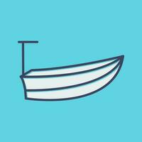 små båt vektor ikon