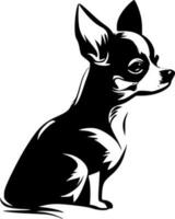 Chihuahua - - hoch Qualität Vektor Logo - - Vektor Illustration Ideal zum T-Shirt Grafik