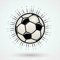 Fußball Vektor Fußball Illustration