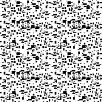 abstrakt digital ljud. fel pixel design. abstrakt blandade pixlar bakgrund. svart och vit pixelering. abstrakt bakgrund. vektor