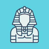 Pharao-Vektor-Symbol vektor