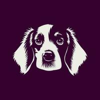 das Hund ein Symbol von Loyalität und Hingabe, Maskottchen Logo Konzept Vektor Illustration Karikatur. geeignet zum Logo, Hintergrund, Banner, Karte, Buch Illustration, T-Shirt, Aufkleber, Abdeckung, usw