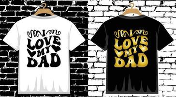 Vaters Tag t Hemd Design, Vektor Vaters Tag t Hemd Design, Papa Shirt, Vater Typografie t Hemd Design