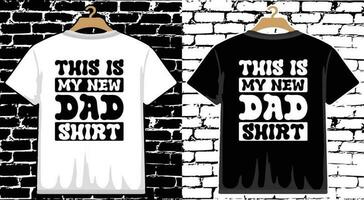 Vaters Tag t Hemd Design, Vektor Vaters Tag t Hemd Design, Papa Shirt, Vater Typografie t Hemd Design