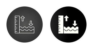 Vektorsymbol für Flut vektor