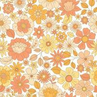 nahtlos Muster mit Blumen, Blume Muster Hintergrund , blühen Hintergrund vektor