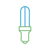 Energiesparlampen-Vektorsymbol vektor