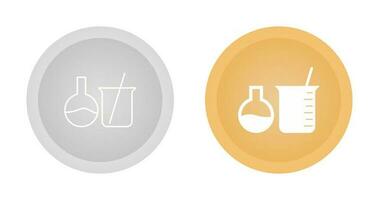 Vektorsymbol für das Mischen von Chemikalien vektor