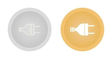 Vektorsymbol für elektrischen Stecker vektor