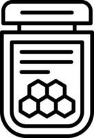 honung vektor ikon design