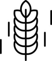 Weizen-Vektor-Icon-Design vektor