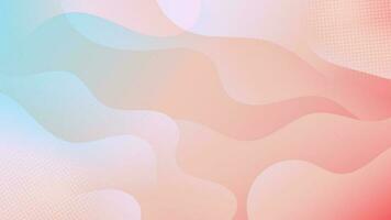 abstrakt Gradient Rosa Blau Flüssigkeit Welle Hintergrund vektor