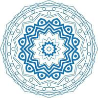 modern kreativ Mandala Design Hintergrund vektor
