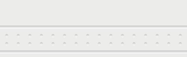 vit vektor panorama bakgrund med raka linjer och hål