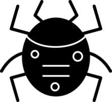 Bug-Vektor-Icon-Design vektor